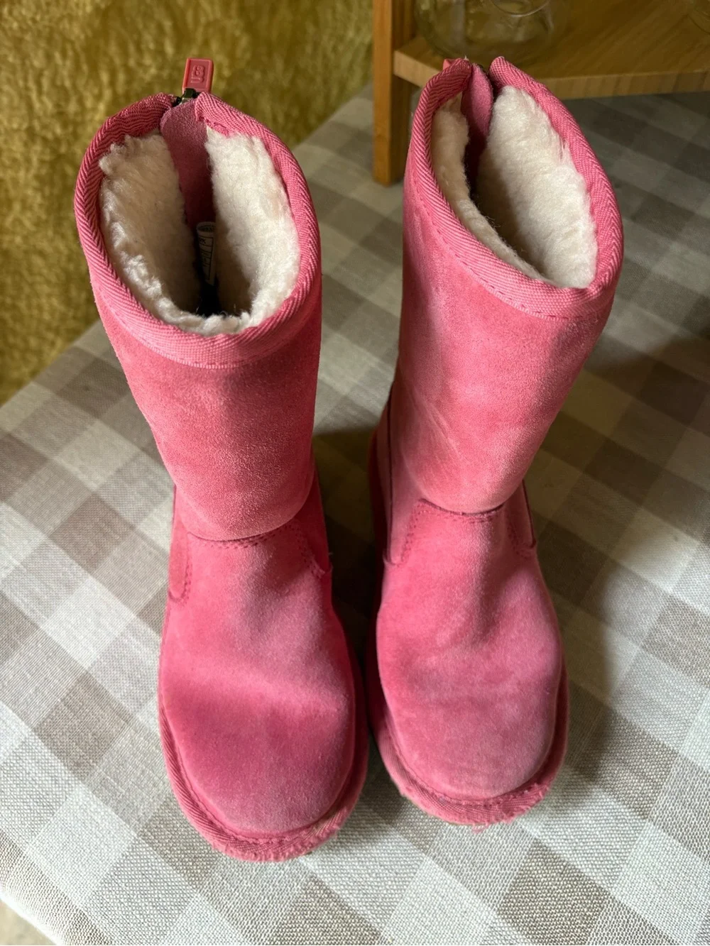 UGG suede exterior